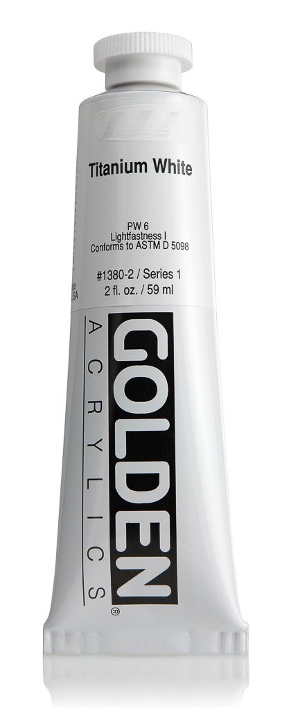 HB Titanium WhiteACRYLIC PAINTGolden Heavy Body