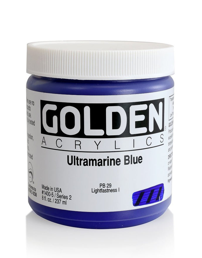 HB Ultramarine BlueACRYLIC PAINTGolden Heavy Body